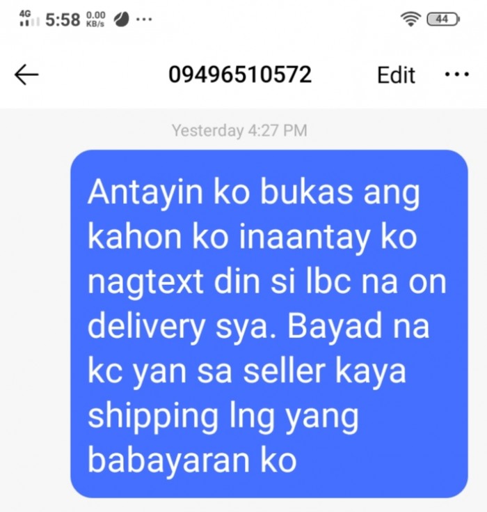Delivery Issues Photo